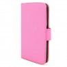 Funda Mooster Samsung Galaxy Note 2 N7100 rosa claro slim de piel horizontal
