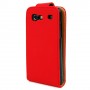 Funda Mooster Samsung Galaxy Advance I9070 roja de piel slim