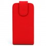 Funda Mooster Samsung Galaxy Advance I9070 roja de piel slim