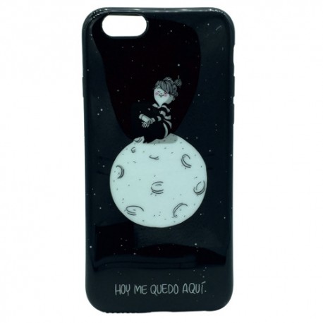 Carcasa tpu Iphone 6  Luna  La Volatil