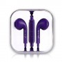 Auriculares 3,5 mm,  para  Samsung / LG / HTC purpura