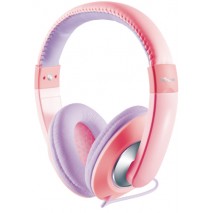 Auriculares infantiles Trust  Sonin Kids color rosa 19837