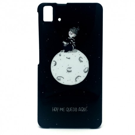 Carcasa tpu BQ E5 4g Luna La Volatil  VOCAR004