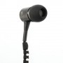 Auriculares 3,5 mm cremallera para iPhone /iPad/ samsung/ HTC/ LG / MP3 color negro
