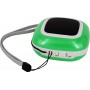 Mini altavoz portatil Mooster amplificado jack 3,5 green 700321
