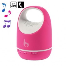 Altavoz portatil Bluetooth rosa