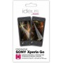 Set 2 protectores de pantalla + gamuza  Sony Xperia Go