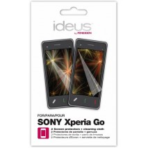 Set 2 protectores de pantalla + gamuza  Sony Xperia Go