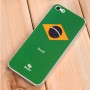 Film protector mundial  para iPhone 5 / 5s  bandera Brasil