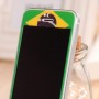 Film protector mundial  para iPhone 5 / 5s  bandera Brasil