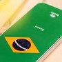 Film protector mundial  para iPhone 5 / 5s  bandera Brasil