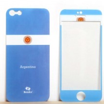 Film protector para iPhone 5 / 5s  bandera Argentina