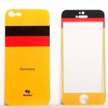 Film protector para iPhone 5 / 5s  bandera Alemania