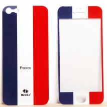 Film protector para iPhone 5 / 5s  bandera Francia