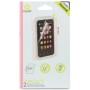 Set 2 protectores pantalla universal  para moviles y smartphones antihuellas