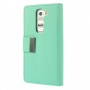Funda tipo libro LG Optimus G2 Mini D610 / D618 / D620 azul turquesa