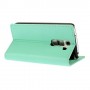 Funda tipo libro LG Optimus G2 Mini D610 / D618 / D620 azul turquesa