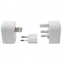 Adaptador universal de viaje con adaptador Schuko europeo a universal