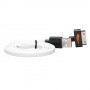 Cable cargador USB con conector iPhone 4 / 4s / iPad 2 / iPod touch 4 / iPod nano 6 blanco