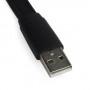 Cable cargador USB con conector Lightning extraplano para iPhone 5 / iPhone 5s / iPhone 5c / iPod  n