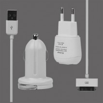 Kit de carga para tablets Samsung red coche y cable de datos