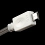 Cable Cargador USB con conector Micro USB con luz blanca