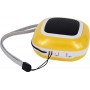 Mini altavoz portatil Mooster amplificado jack 3,5 amarillo