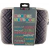 Funda Mooster nordik netbook para PC portatil netbook / tablet  hasta 10" blanco y gris MBP52-W/GY
