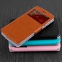 Funda tipo libro con ventana Samsung Galaxy Grand 2 G7100 / G7102 / G7105 / G7106 / 710S rosa