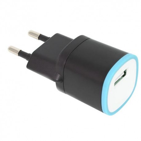 Cargador de red USB Omega OUCBWBL 5V 1,5A azul