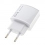 Cargador de red Micro USB 2,1 A color blanco
