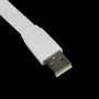 Cable cargador USB con conector Lightning  extraplano  para iPhone 5 / iPhone 5S / iPhone 5C / iPod