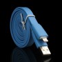 Cable cargador USB con conector Lightning  extraplano  para iPhone 5 / iPhone 5S / iPhone 5C / iPod