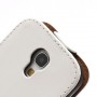 Funda Samsung Galaxy S4 mini I9190  slim con tapa blanca