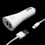 Cargador de Mechero con conector Lightning  IPhone 5 / Iphone 6/  IPad Mini / IPad 4 / IPad Air  bla