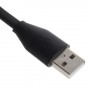 Cable cargador USB  con conector micro USB extraplano negro