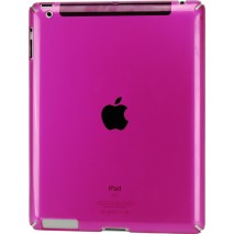 Carcasa trasera Mooster iPad 2 clear rosa