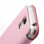 Funda tipo libro con ventana Samsung Galaxy S4 mini I9190 rosa