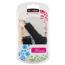 Cargador de mechero Mooster iPhone 4 / 4s