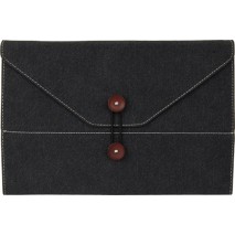 Funda Mooster trasera textil iPad 2  gris oscuro