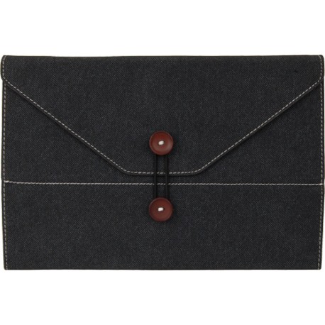 Funda Mooster trasera textil iPad 2  gris oscuro
