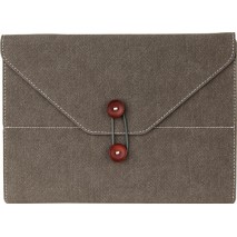 Funda Mooster trasera textil iPad2 marron
