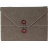 Funda Mooster trasera textil iPad2 marron