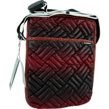 Maletin vertical Mooster funda nordik netbook para pc portatil netbook / tablet  hasta 10" rojo y ne