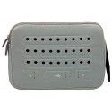 Funda bolsa Mooster  retro MB53 silver hasta 10,2" netbook / tablet