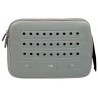 Funda bolsa Mooster  retro MB53 silver hasta 10,2" netbook / tablet