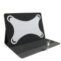 Funda universal Mooster para tablet hasta 7 pulgadas con ajuste elastico  color negra