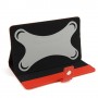 Funda universal Mooster  para tablet hasta 7 pulgadas con ajuste elastico  MBp68  roja