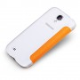 Funda Samsung Galaxy S4 I9500 / I9505 tipo libro  naranja
