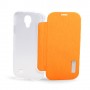Funda Samsung Galaxy S4 I9500 / I9505 tipo libro  naranja
